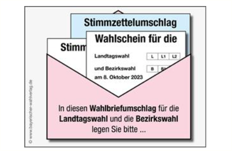 Landtags- und Bezirkswahl am 8.10.2023 – Briefwahlunterlagen rechtzeitig beantragen